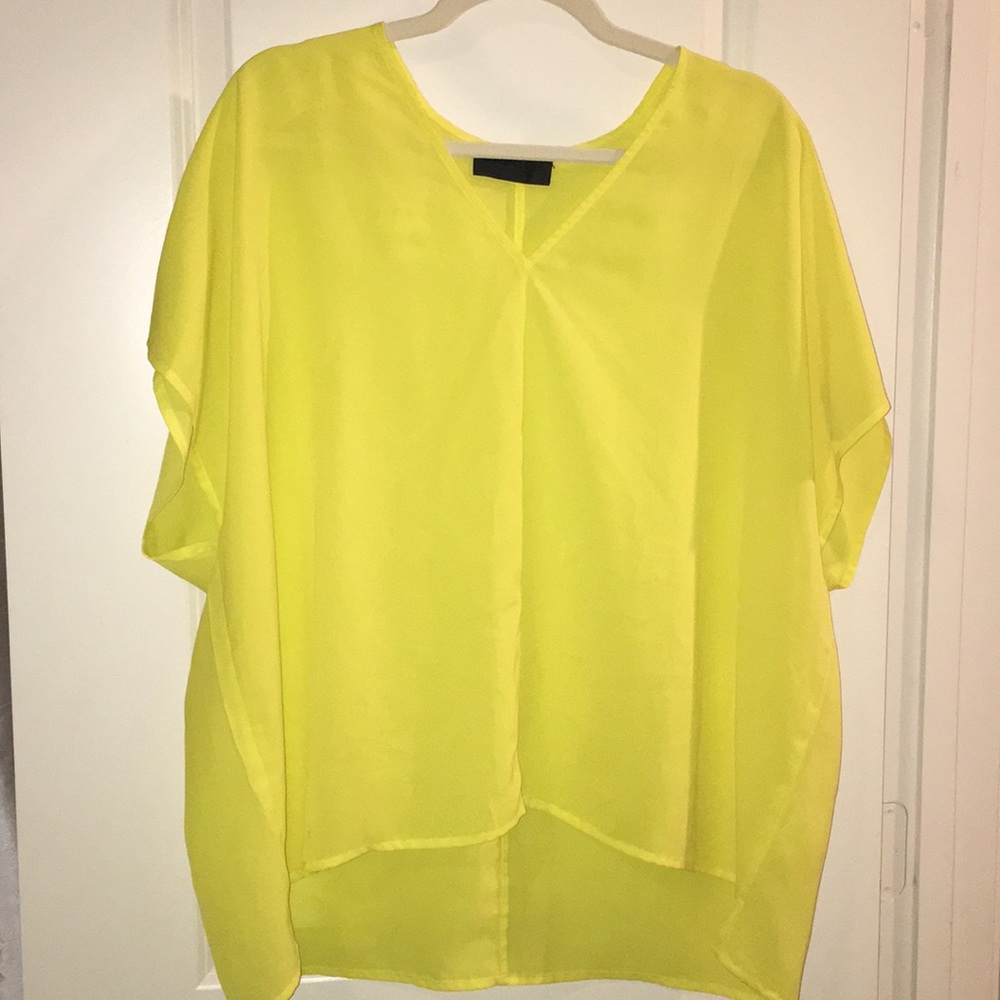 Blaque Label bright yellow blouse